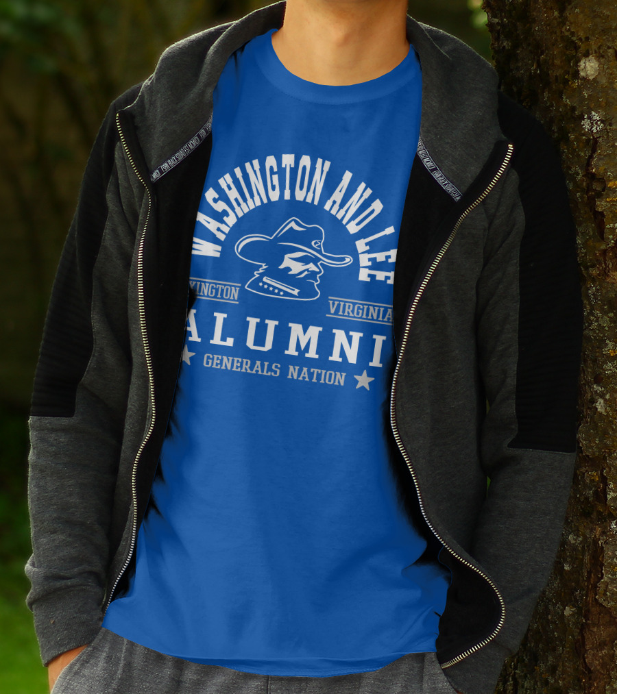 Washington And Lee University Alumni Lexington Virginia Generals Nation T-Shirt