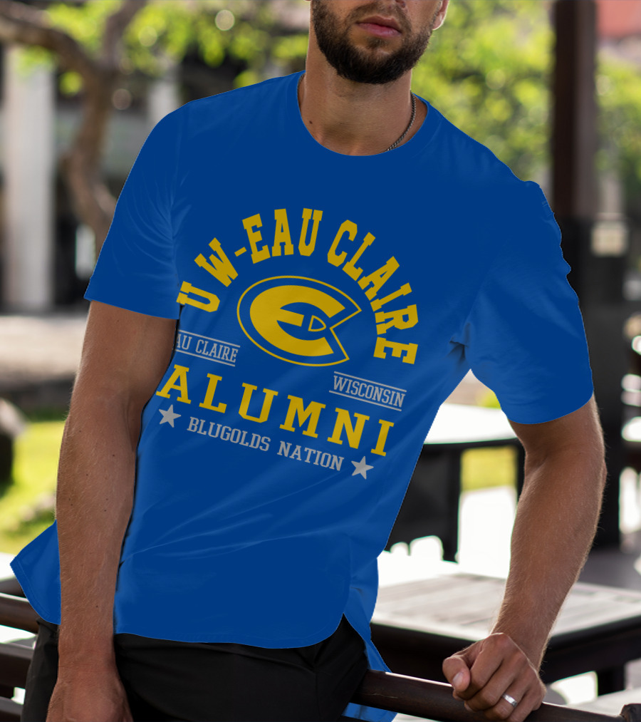 UW Eau Claire Alumni Blugolds Nation Eau Claire Wisconsin T-Shirt