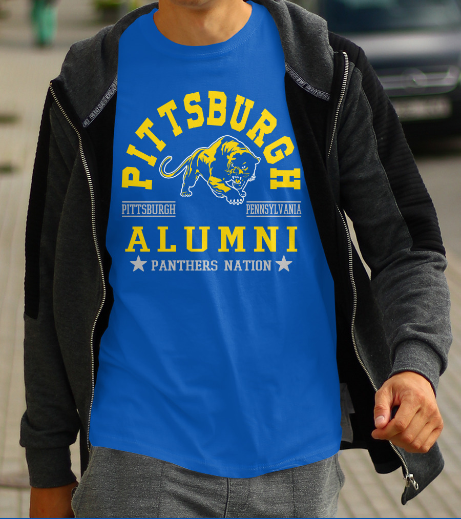Pittsburgh Pennsylvania Alumni Panthers Nation T-Shirt