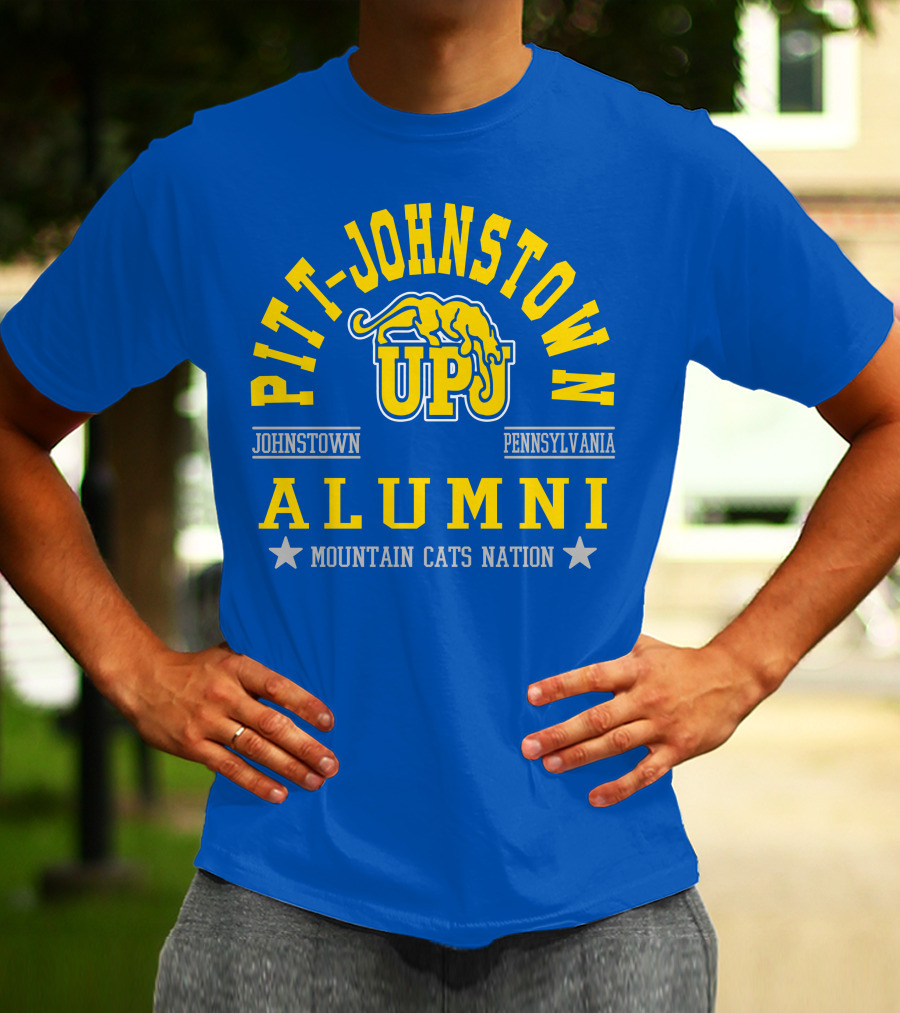 Pitt-Johnstown UPJ Alumni Mountain Cats Nation Johnstown Pennsylvania T-Shirt