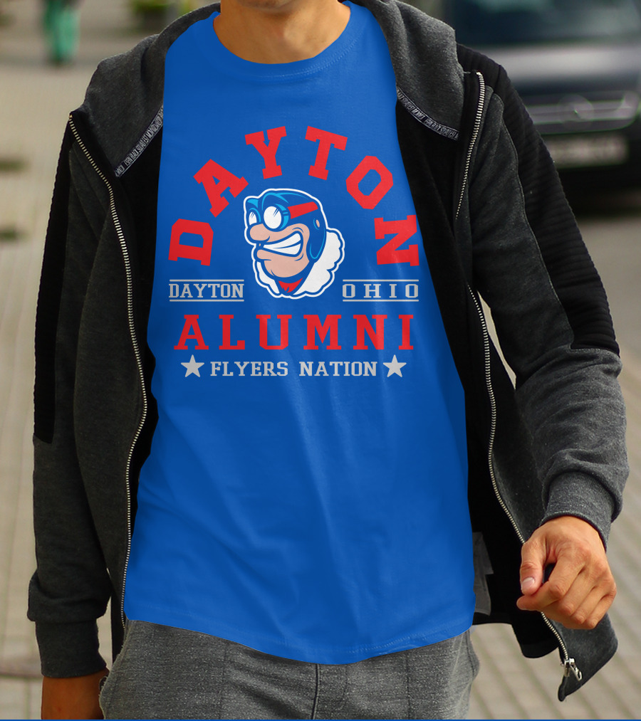 Dayton Ohio Alumni Flyers Nation T-Shirt