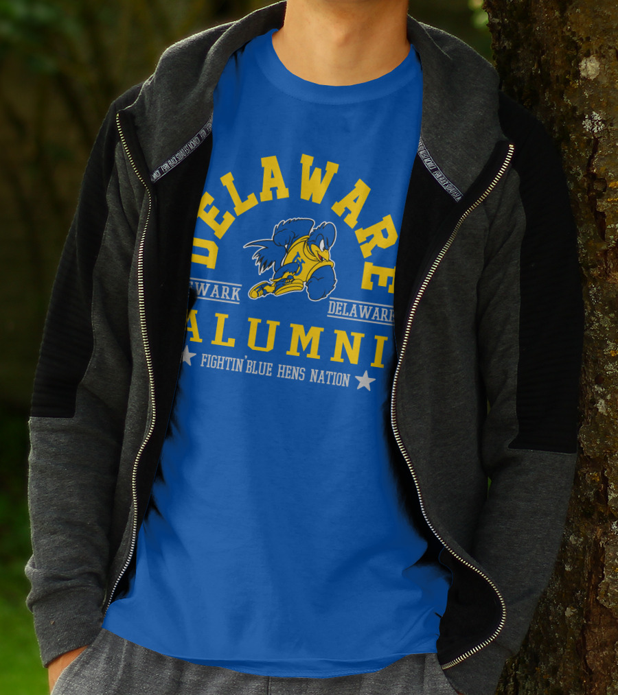 Delaware Newark Alumni Fightin' Blue Hens Nation T-Shirt