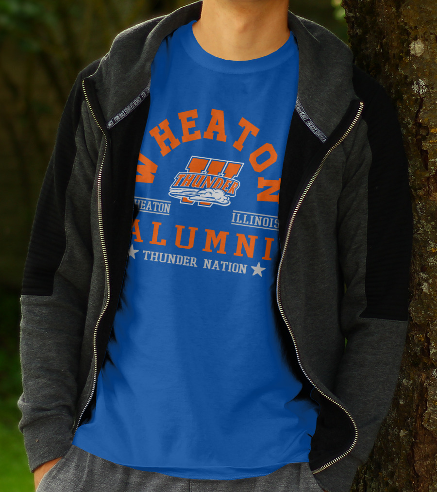 Wheaton Illinois Thunder Alumni Nation T-Shirt