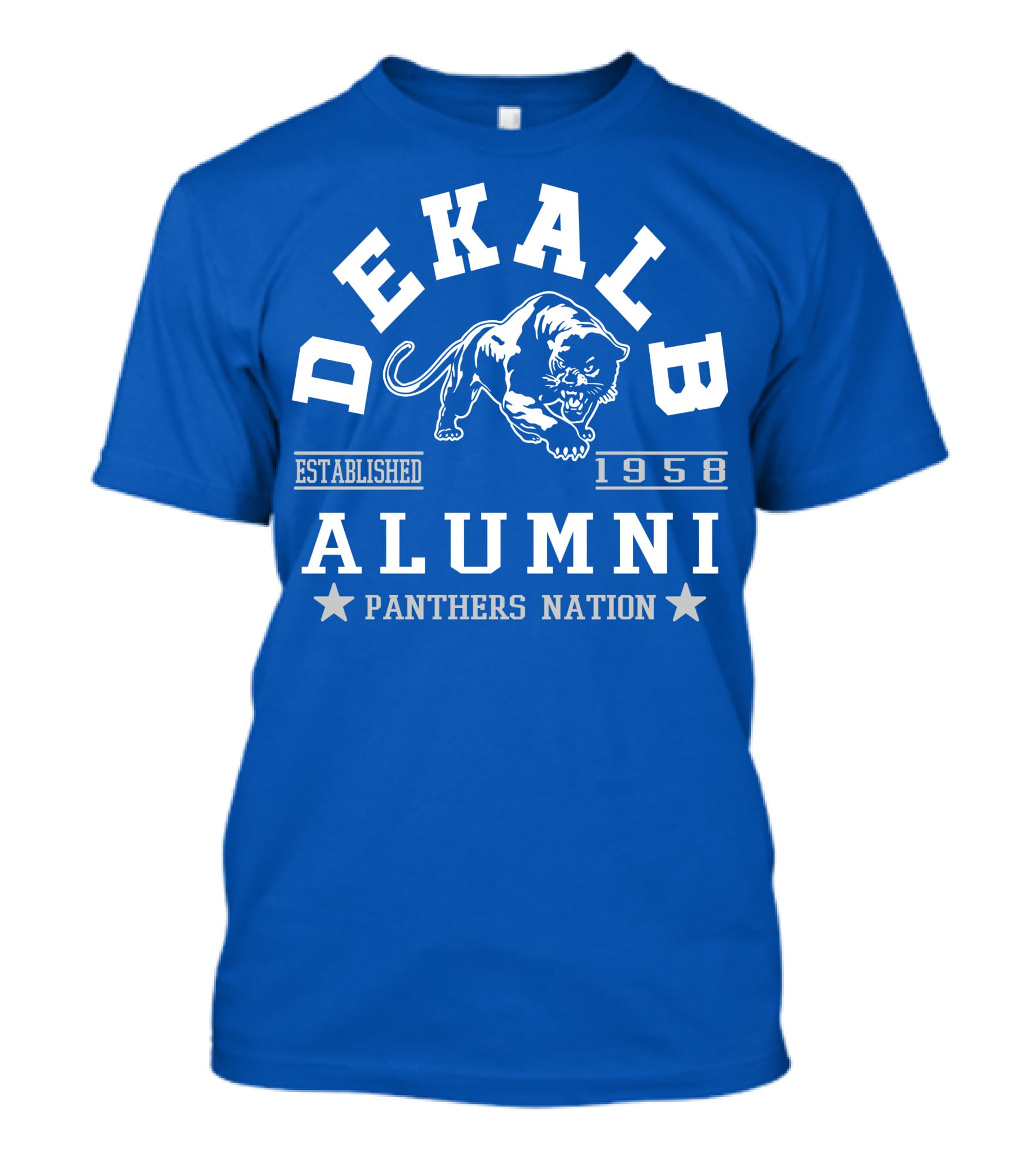 DeKalb Alumni Established 1958 Panthers Nation T-Shirt