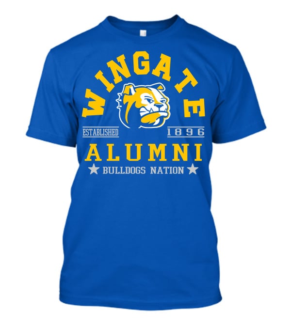 Wingate Established 1896 Alumni Bulldogs Nation T-Shirt