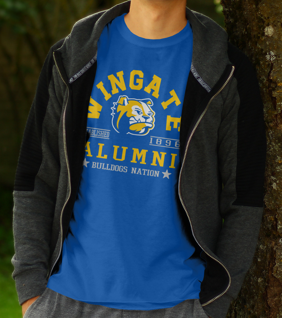 Wingate Established 1896 Alumni Bulldogs Nation T-Shirt