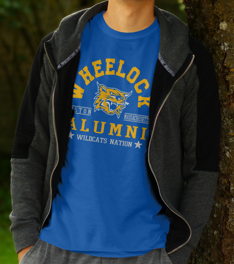 Wheelock College Boston Massachusetts Alumni Wildcats Nation T-Shirt