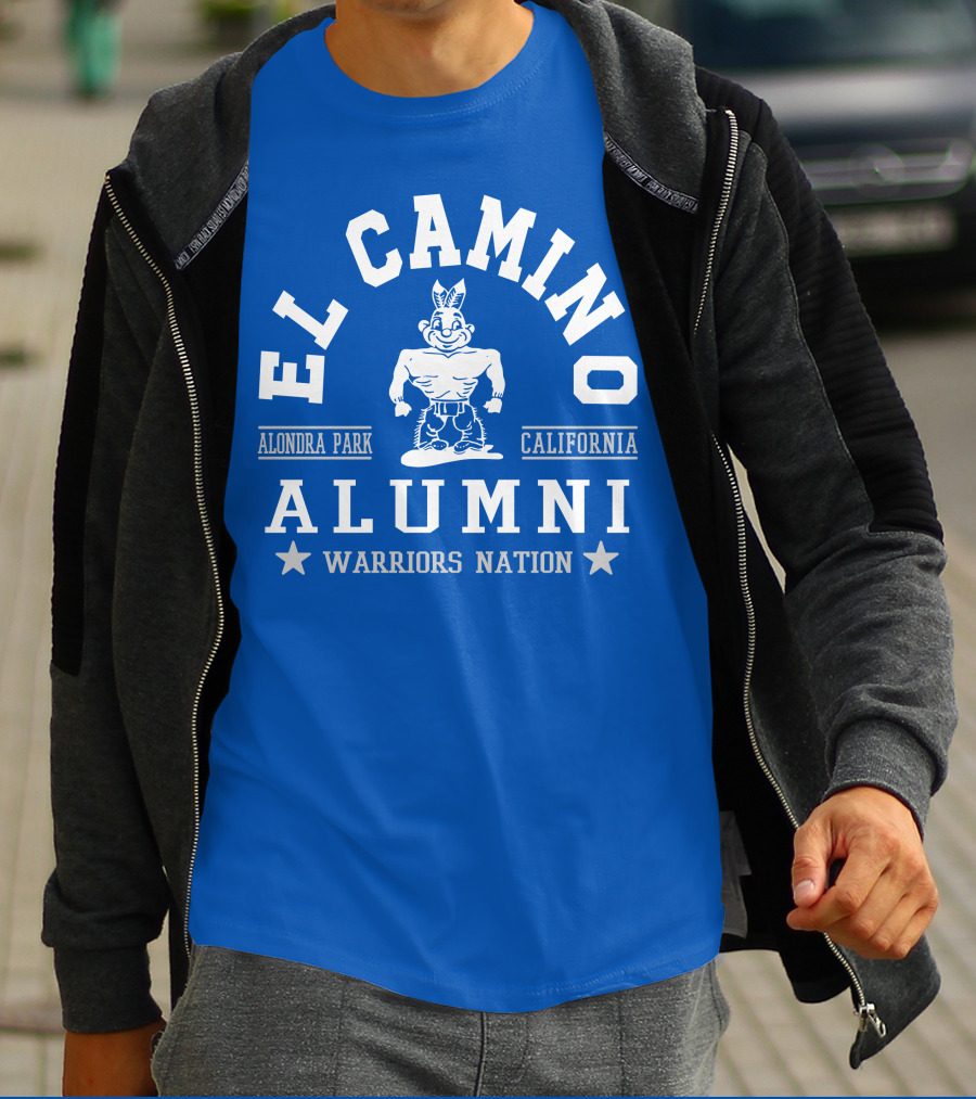 El Camino Alumni Warriors Nation Alondra Park California T-Shirt