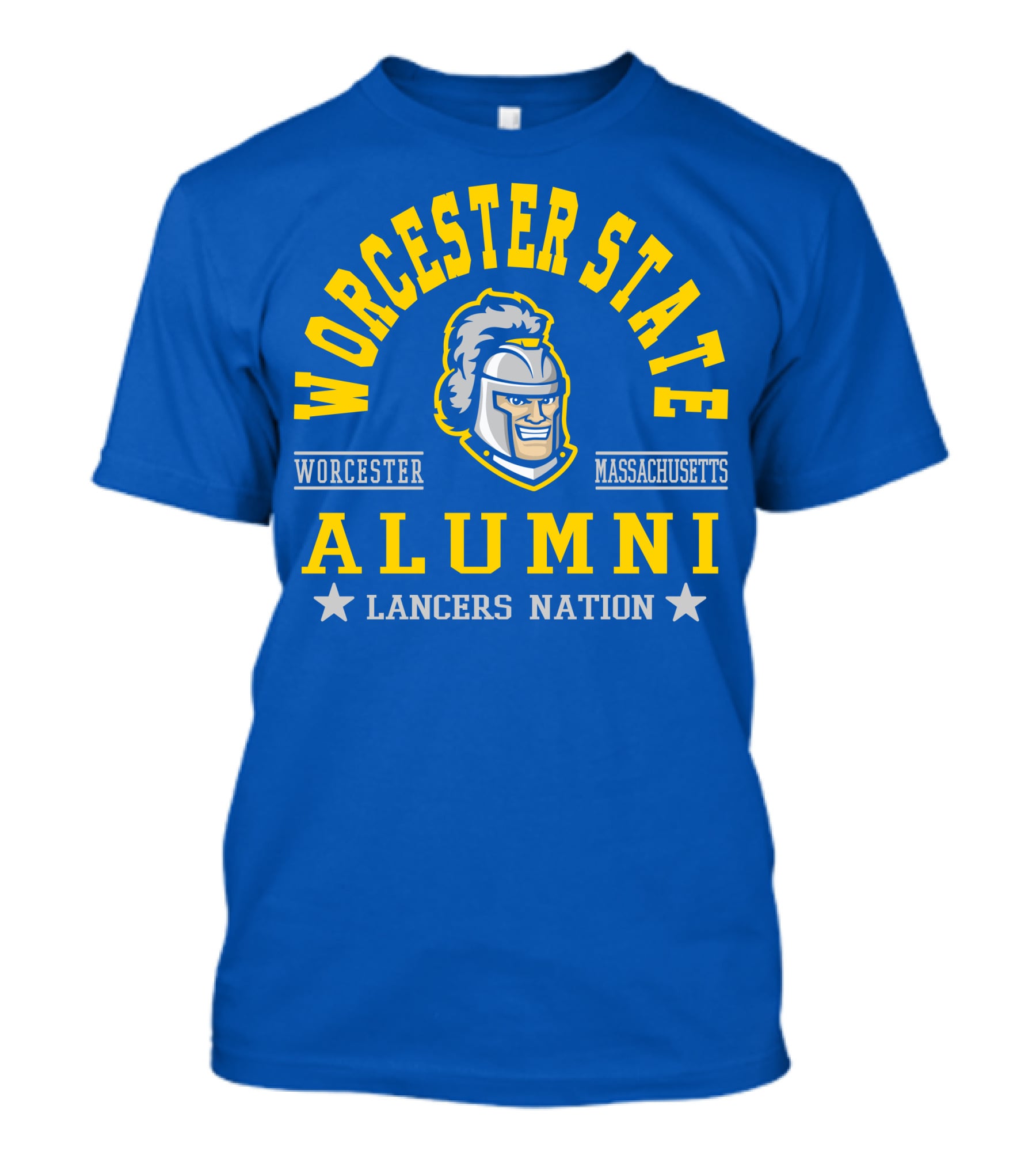 Worcester State Alumni Lancers Nation Massachusetts T-Shirt