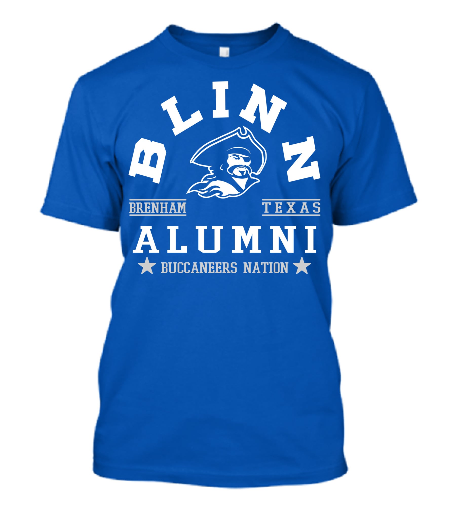 Blinn Brenham Texas Alumni Buccaneers Nation T-Shirt