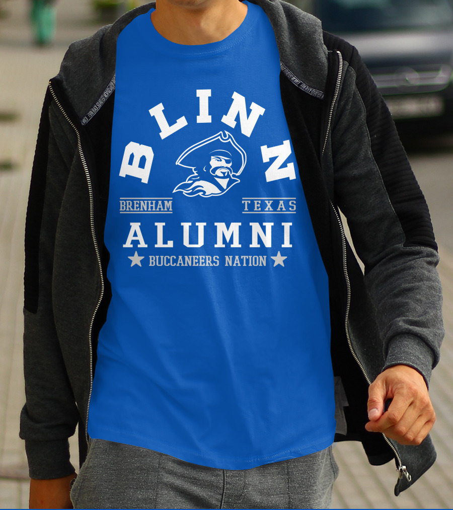 Blinn Brenham Texas Alumni Buccaneers Nation T-Shirt