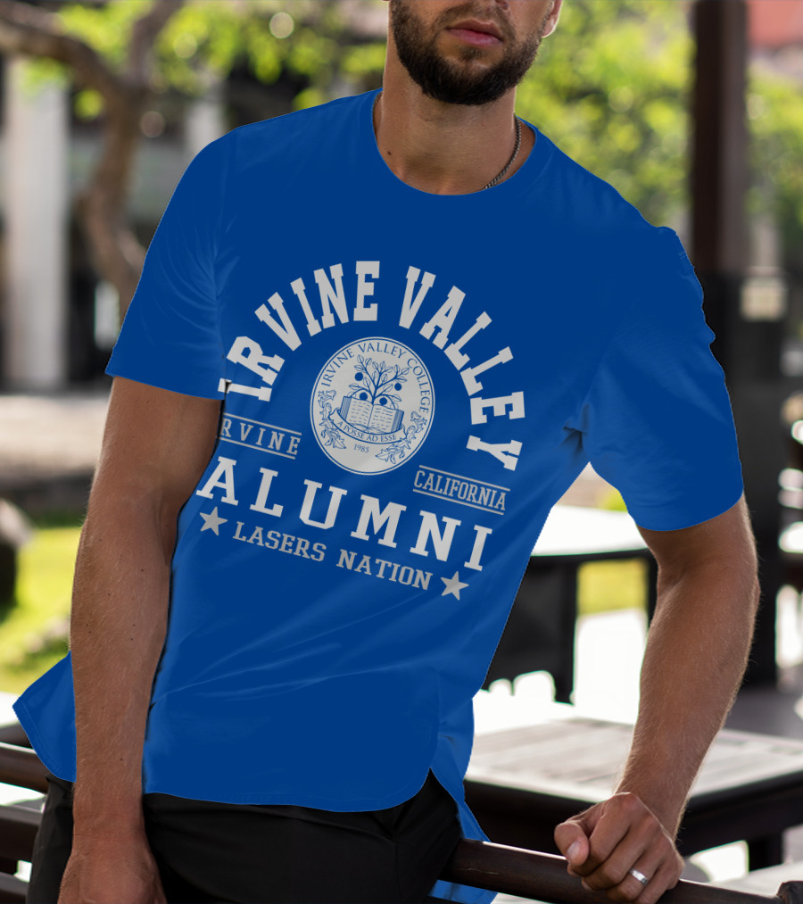Irvine Valley College Alumni Lasers Nation Irvine California 1985 T-Shirt