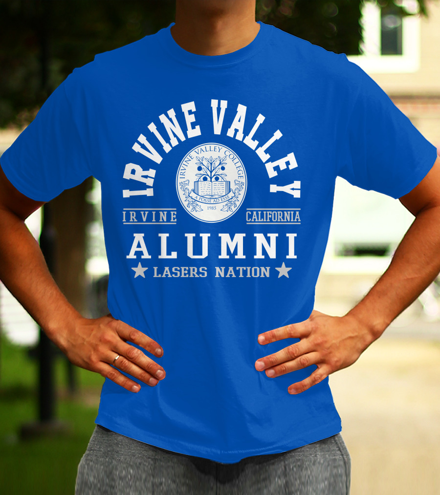 Irvine Valley College Alumni Lasers Nation Irvine California 1985 T-Shirt