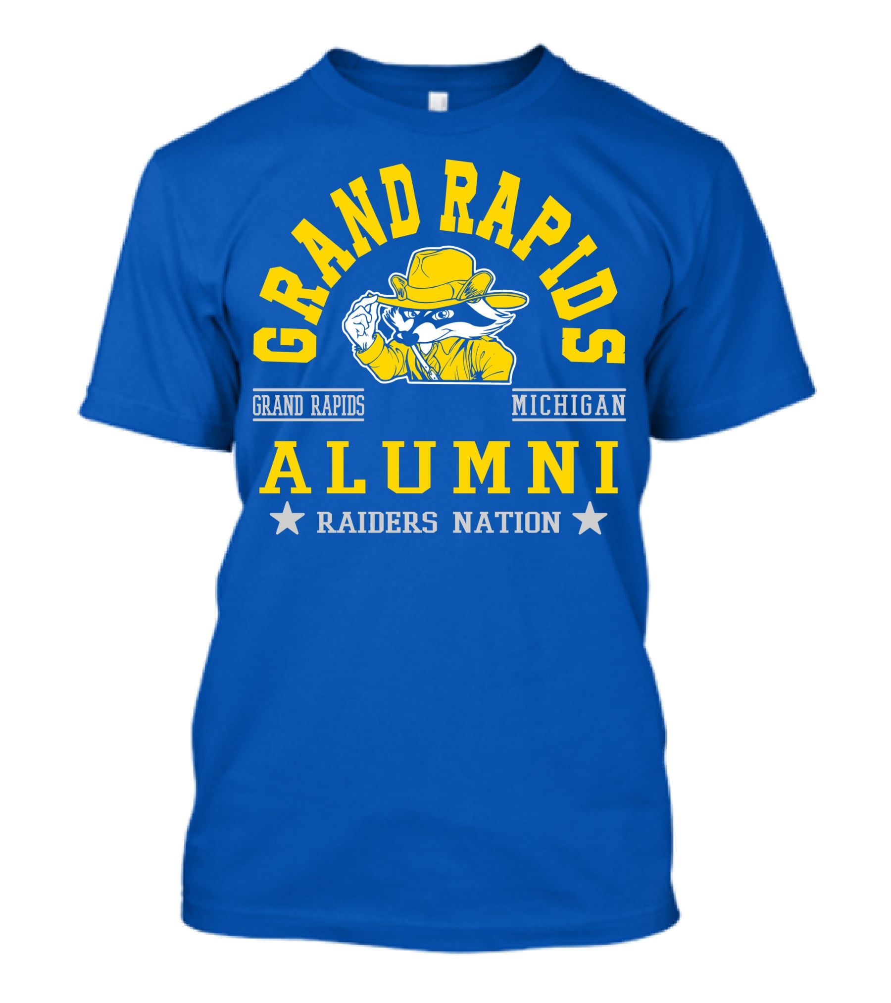 Grand Rapids Michigan Alumni Raiders Nation T-Shirt