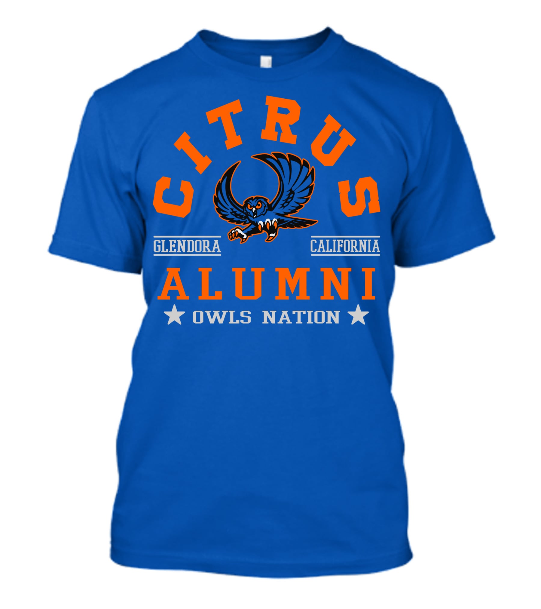 Citrus Alumni Owls Nation Glendora California T-Shirt
