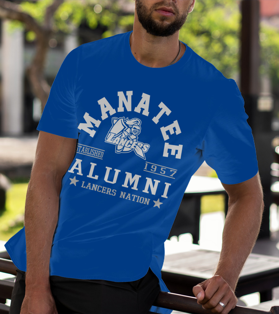 Manatee Alumni Established 1957 Lancers Nation T-Shirt