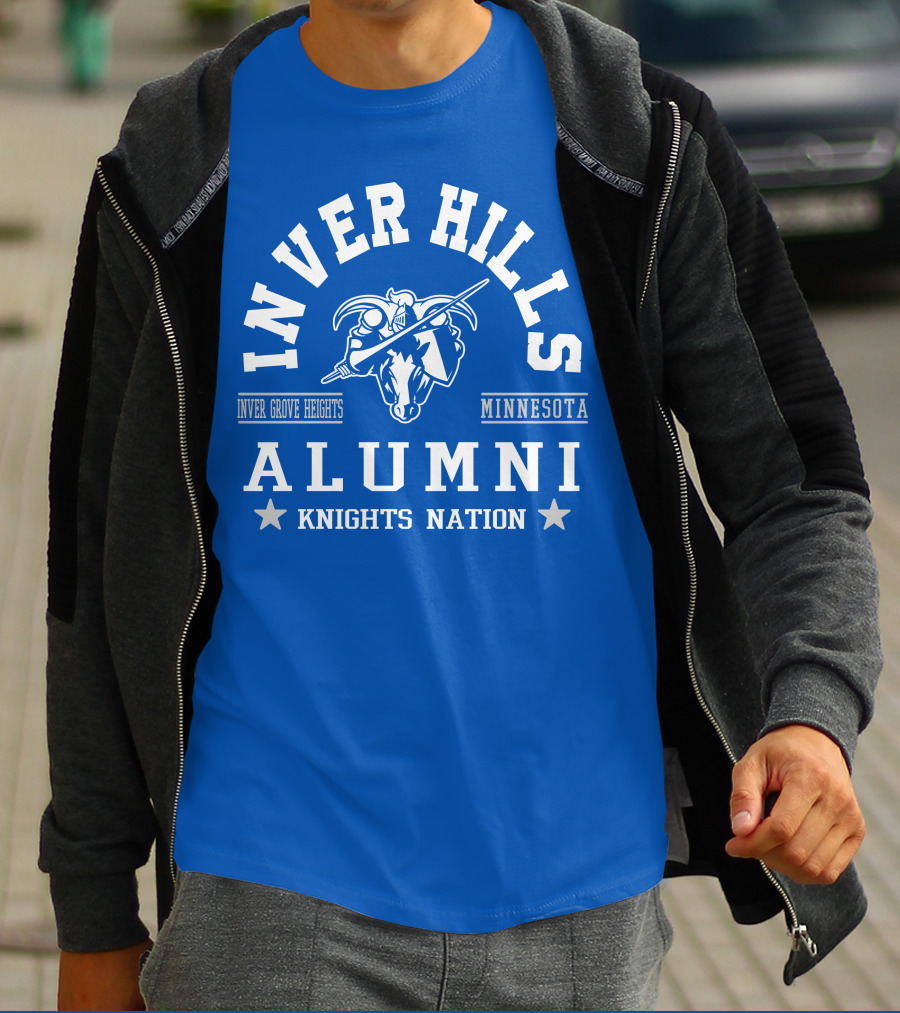 Inver Hills Alumni Knights Nation Inver Grove Heights Minnesota T-Shirt