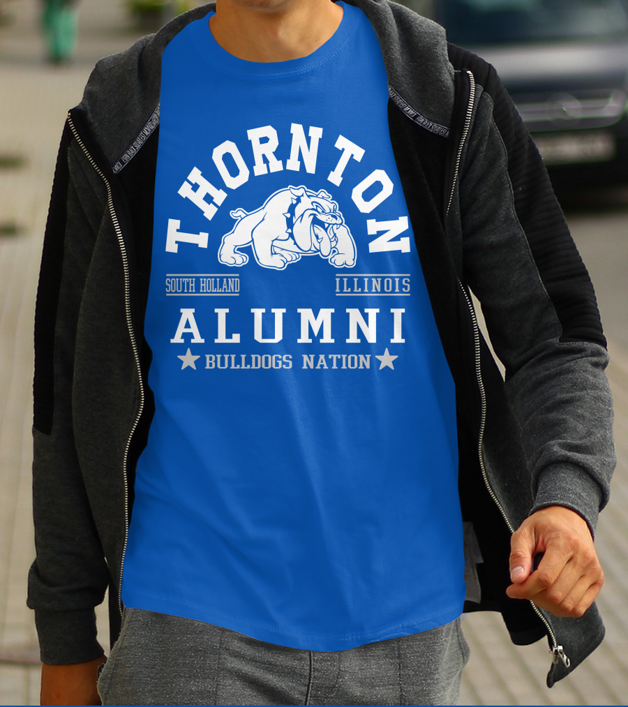 Thornton Alumni Bulldogs Nation South Holland Illinois T-Shirt