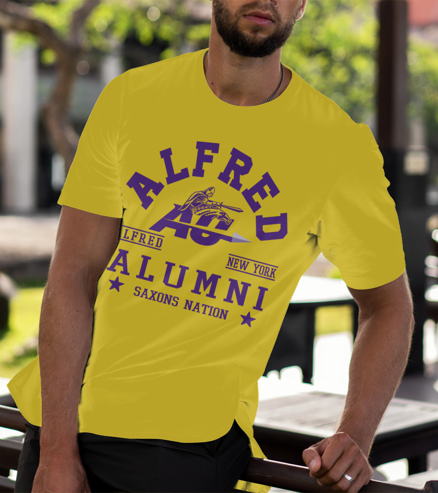 Alfred University Alumni Saxons Nation New York T-Shirt