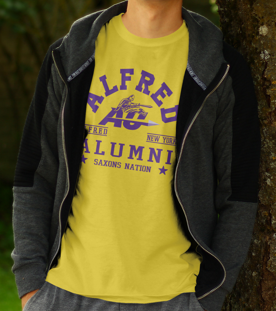 Alfred University Alumni Saxons Nation New York T-Shirt
