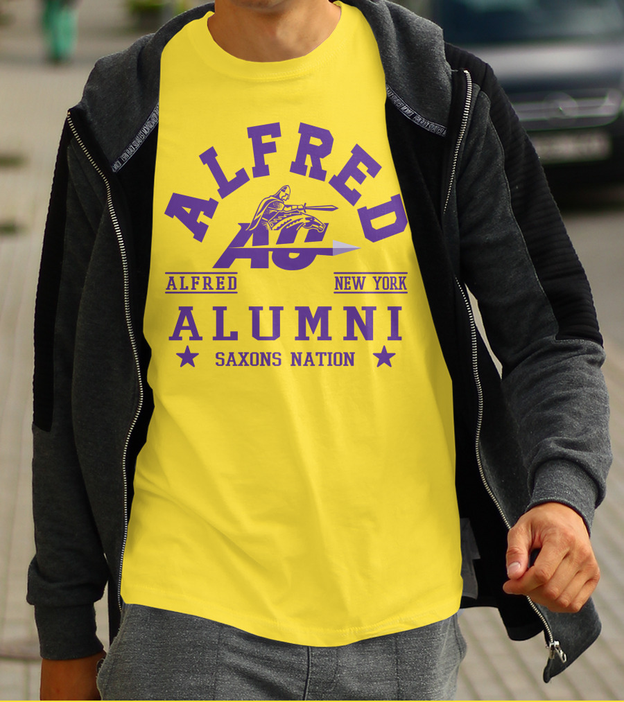 Alfred University Alumni Saxons Nation New York T-Shirt