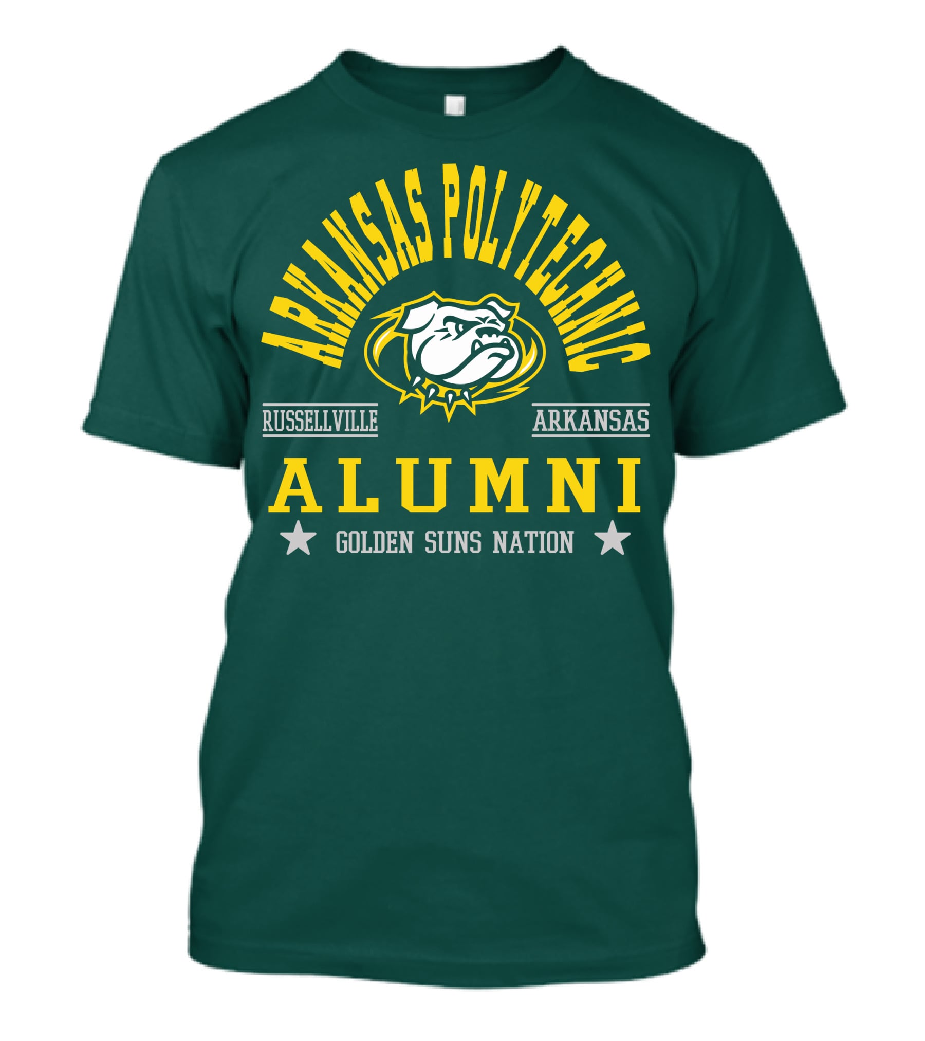 Arkansas Polytechnic Russellville Arkansas Alumni Golden Suns Nation T-Shirt