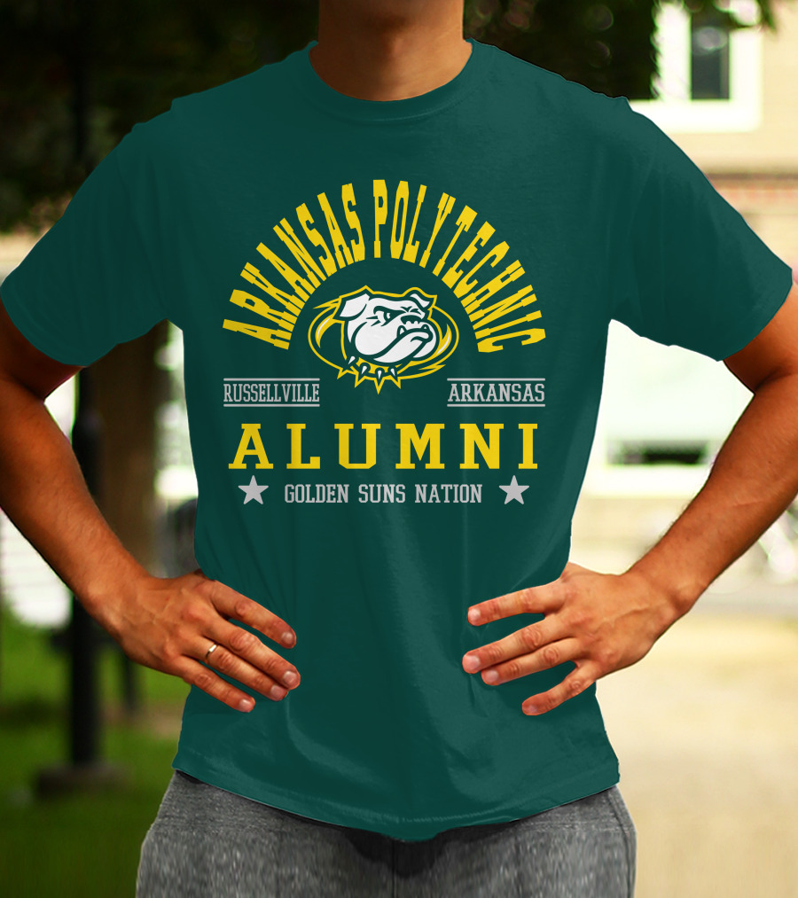Arkansas Polytechnic Russellville Arkansas Alumni Golden Suns Nation T-Shirt