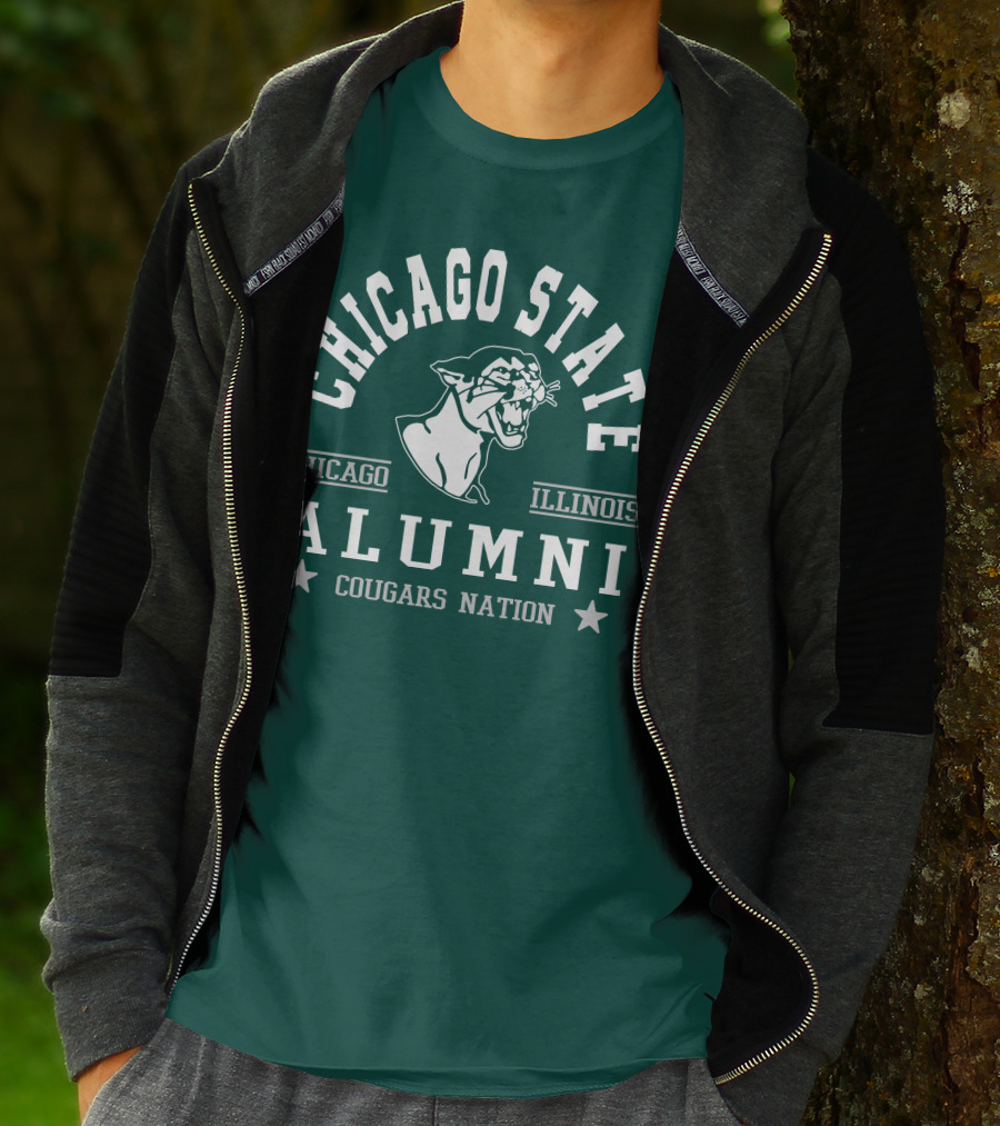 Chicago State Alumni Cougars Nation Illinois T-Shirt