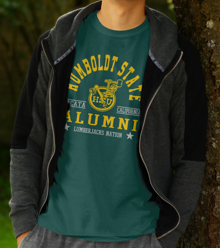 Humboldt State Alumni Arcata California Lumberjacks Nation HSU T-Shirt