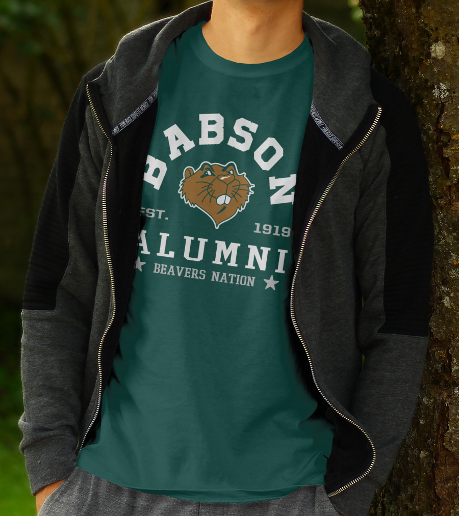 Babson Alumni Beavers Nation Est. 1919 T-Shirt