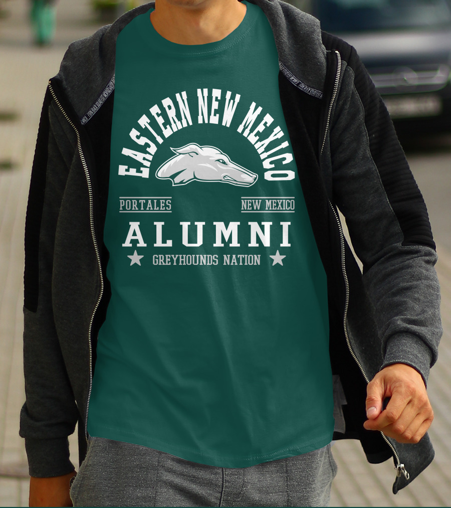 Eastern New Mexico University Portales Alumni Greyhounds Nation T-Shirt