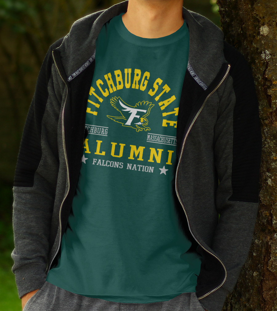 Fitchburg State Alumni Falcons Nation Massachusetts T-Shirt