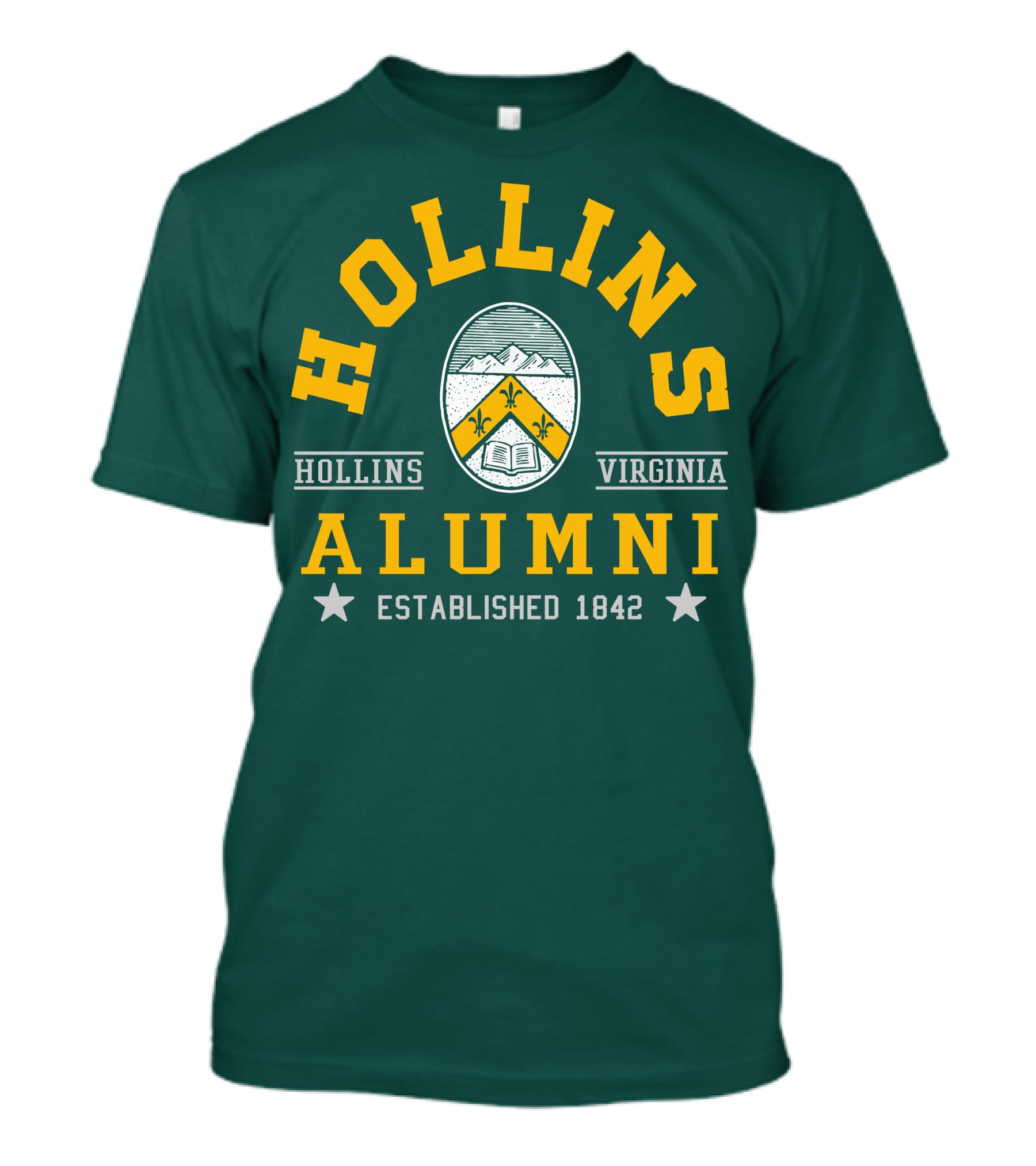 Hollins Virginia Alumni Established 1842 T-Shirt