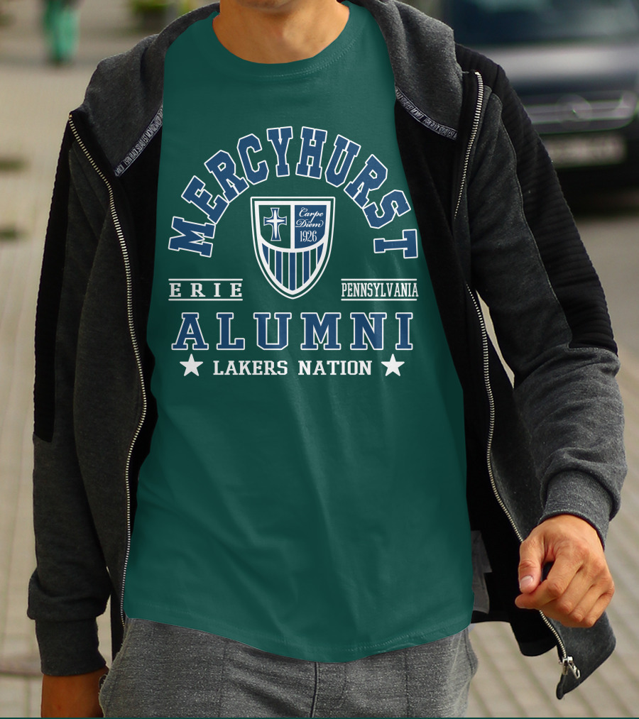 Mercyhurst Alumni Erie Pennsylvania Carpe Diem 1926 Lakers Nation T-Shirt