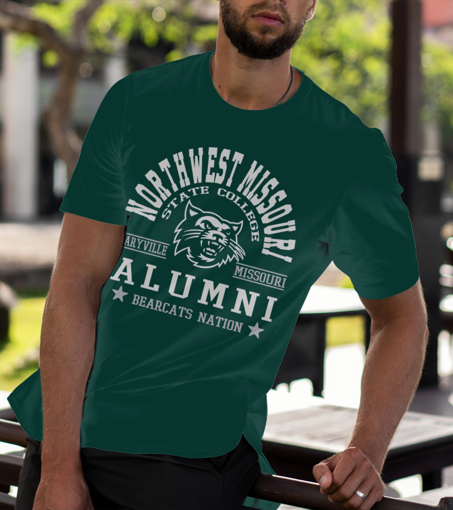 Northwest Missouri State College Maryville Alumni Bearcats Nation T-Shirt