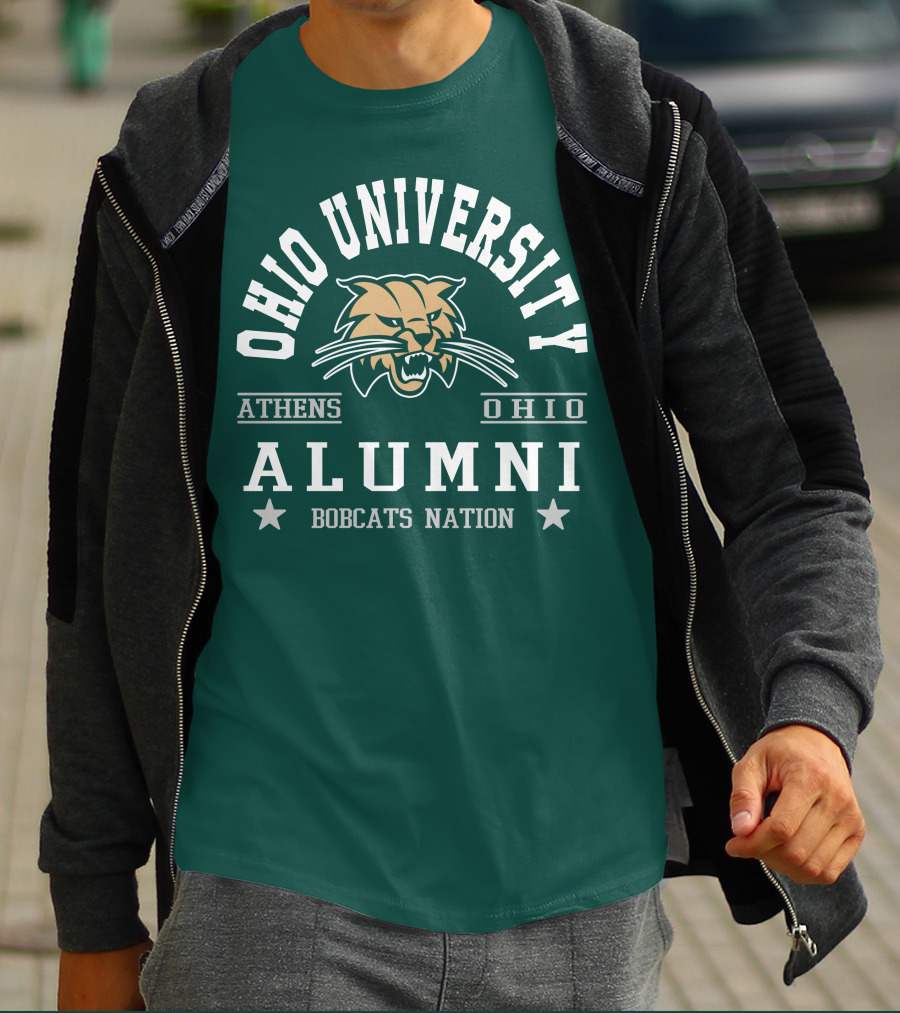 Ohio University Alumni Athens Ohio Bobcats Nation T-Shirt