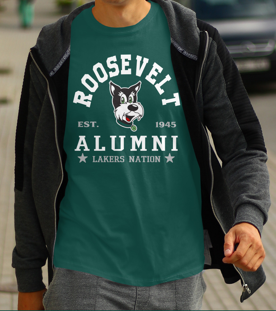 Roosevelt University Alumni Lakers Nation Est. 1945 T-Shirt