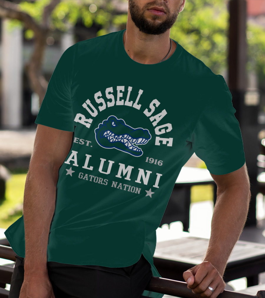 Russell Sage Gators Alumni Nation Est. 1916 T-Shirt