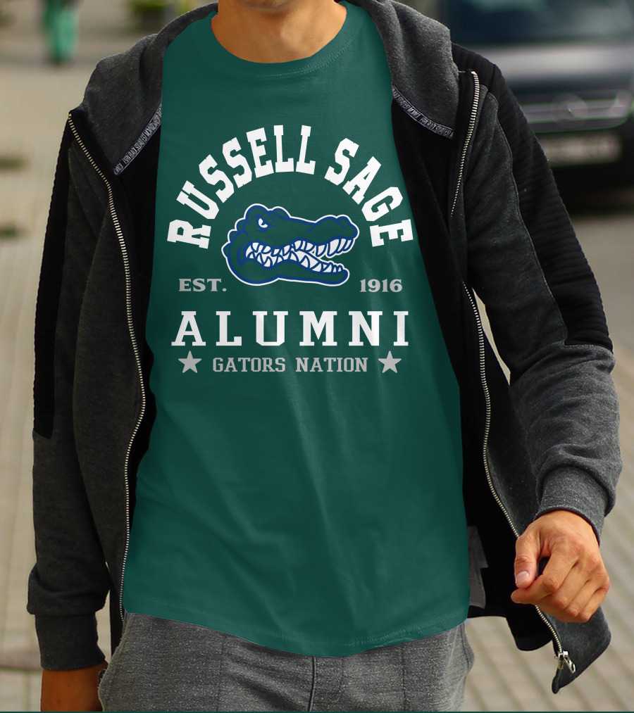 Russell Sage Gators Alumni Nation Est. 1916 T-Shirt