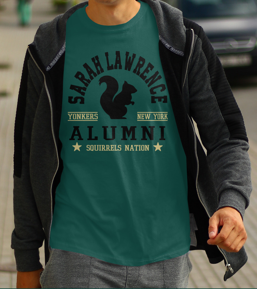Sarah Lawrence College Yonkers New York Alumni Squirrels Nation T-Shirt