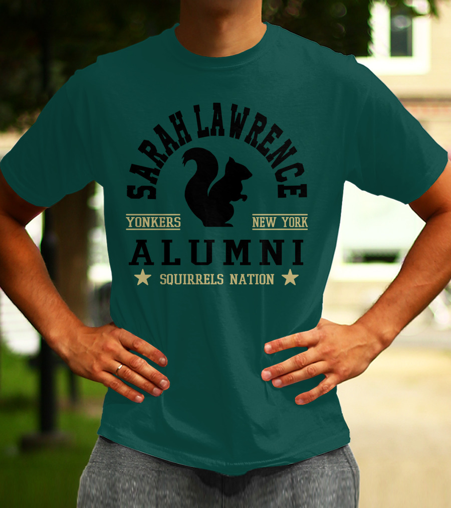 Sarah Lawrence College Yonkers New York Alumni Squirrels Nation T-Shirt