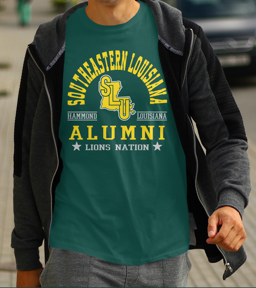 Southeastern Louisiana Alumni SLU Lions Nation Hammond Louisiana T-Shirt