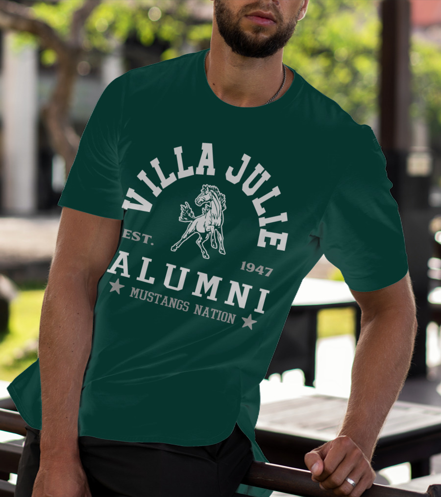 Villa Julie College Est. 1947 Alumni Mustangs Nation T-Shirt