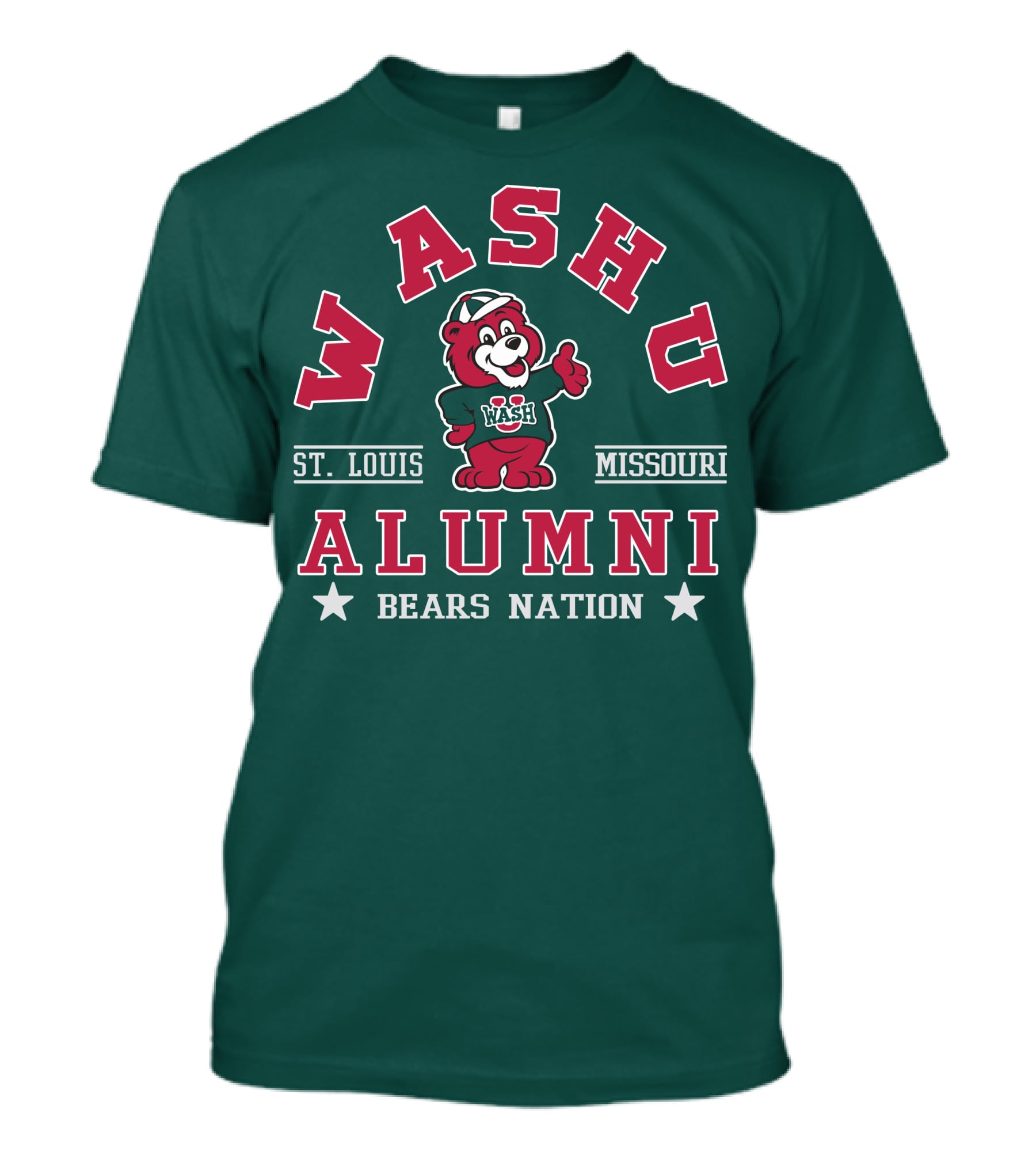 WASHU St. Louis Missouri Alumni Bears Nation T-Shirt
