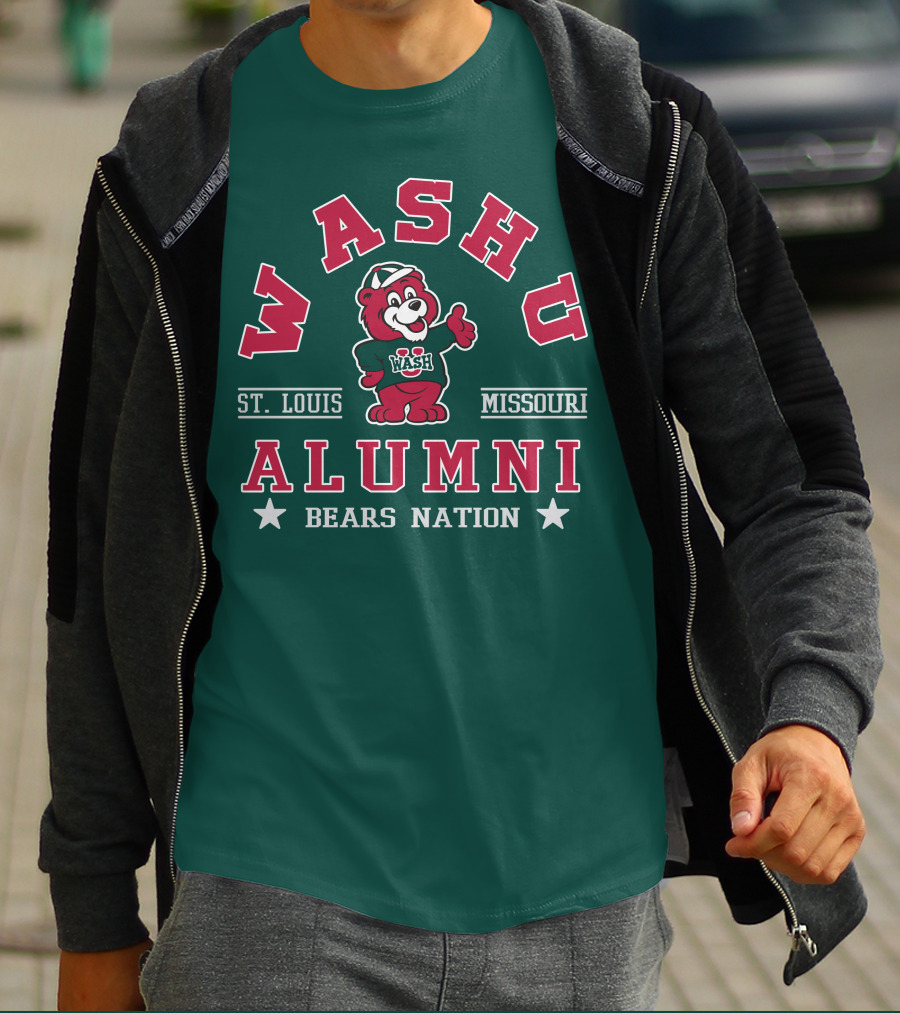 WASHU St. Louis Missouri Alumni Bears Nation T-Shirt
