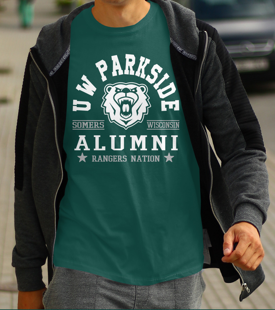 UW Parkside Somers Wisconsin Alumni Rangers Nation T-Shirt