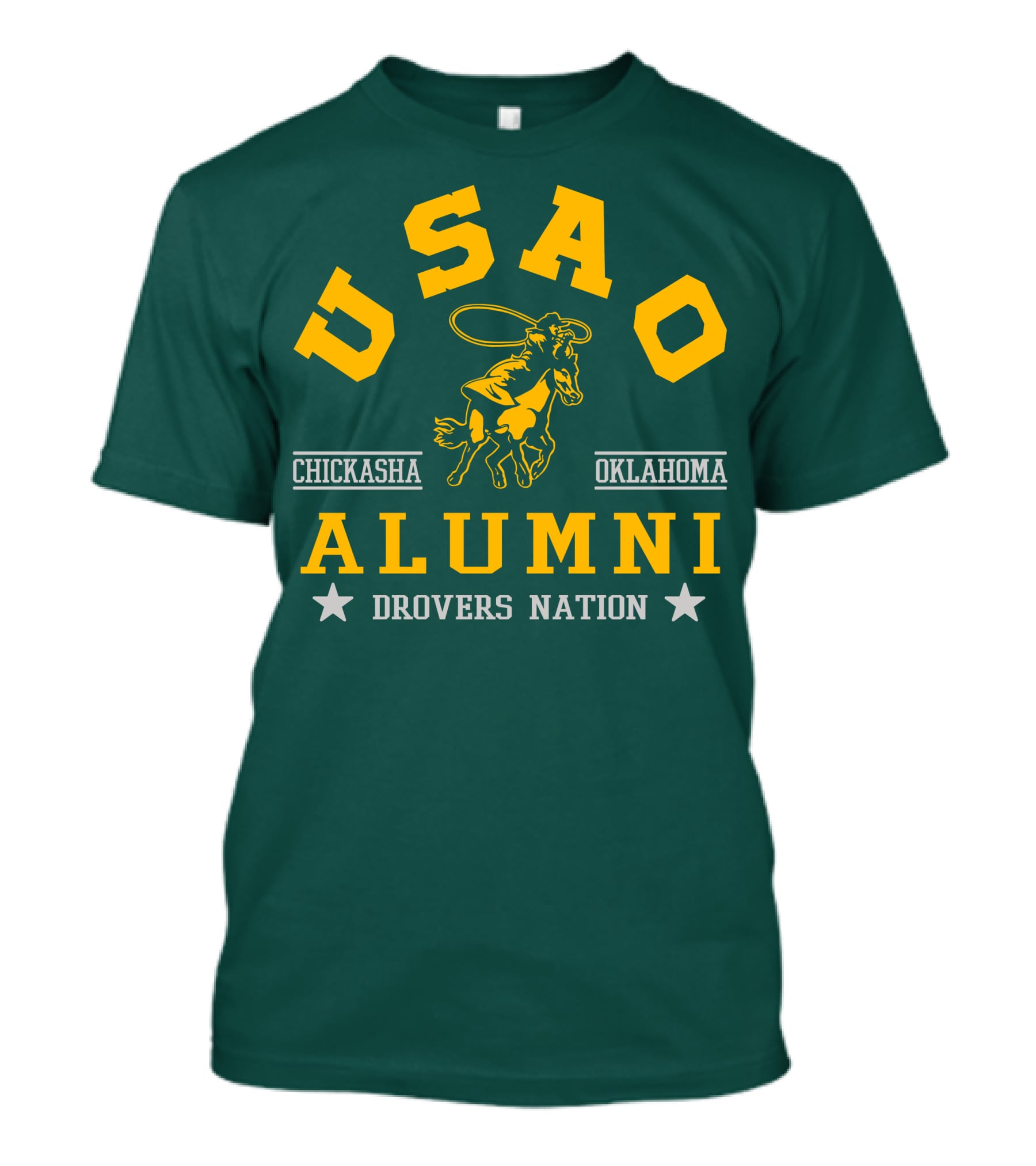 USAO Alumni Drovers Nation Chickasha Oklahoma T-Shirt