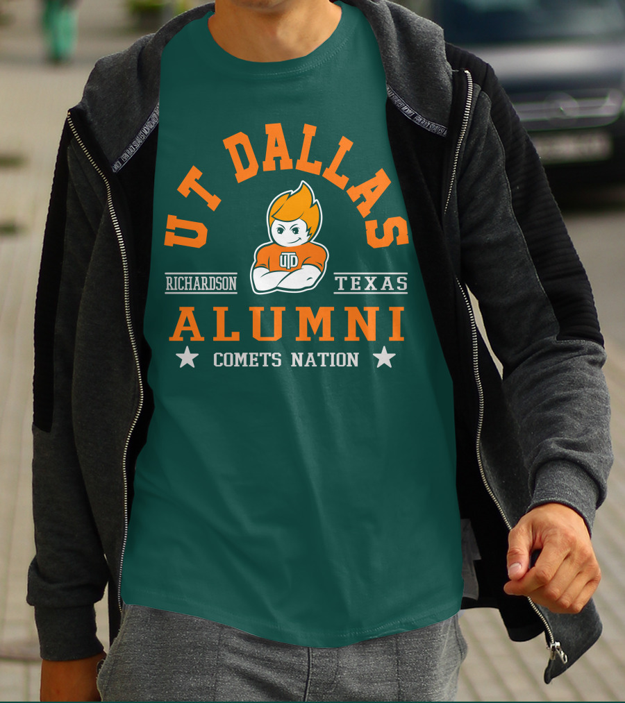 UT Dallas Alumni Comets Nation Richardson Texas T-Shirt