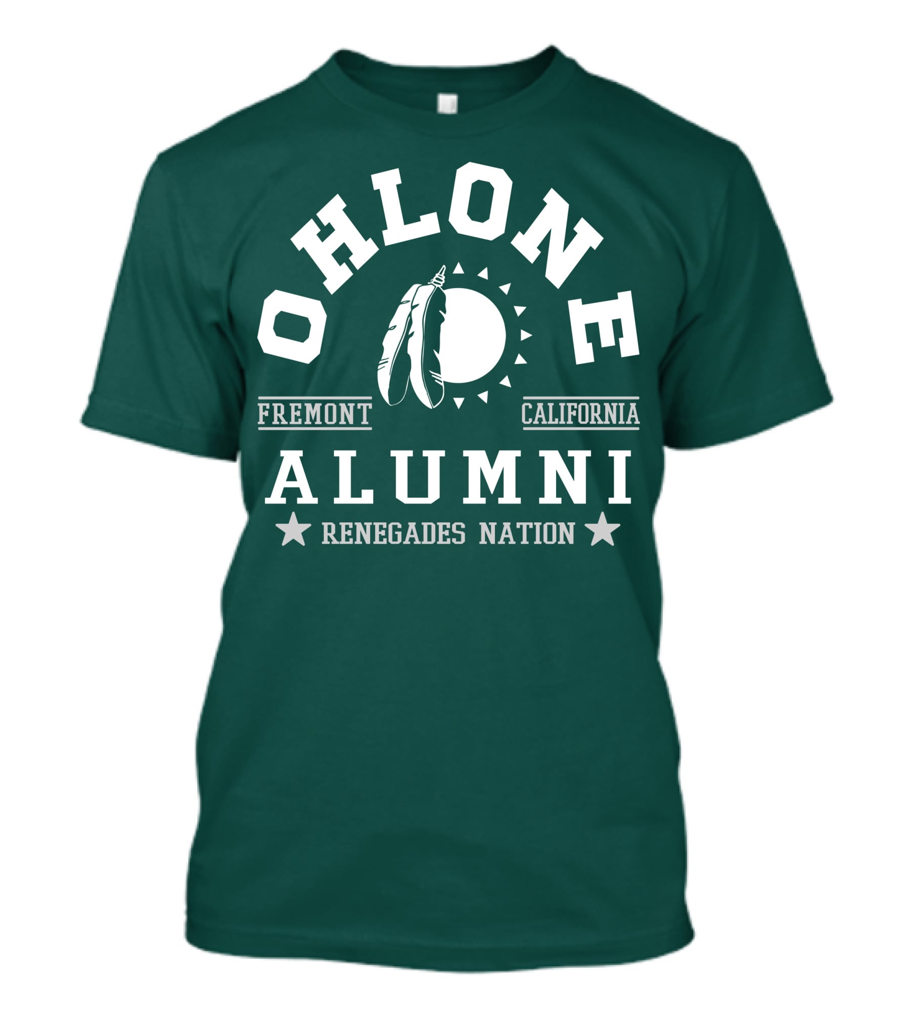 Ohlone Fremont California Alumni Renegades Nation T-Shirt