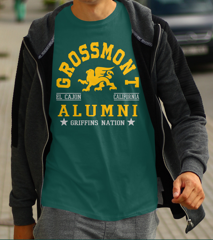 Grossmont College Alumni El Cajon California Griffins Nation T-Shirt